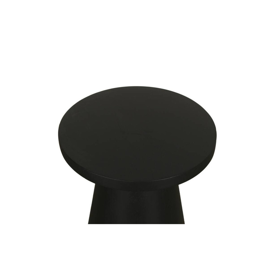 byLIVING Beistelltisch CONE aus Akazienholz, schwarz lackiert, B: 40 cm, H: 50 cm - Bild 3