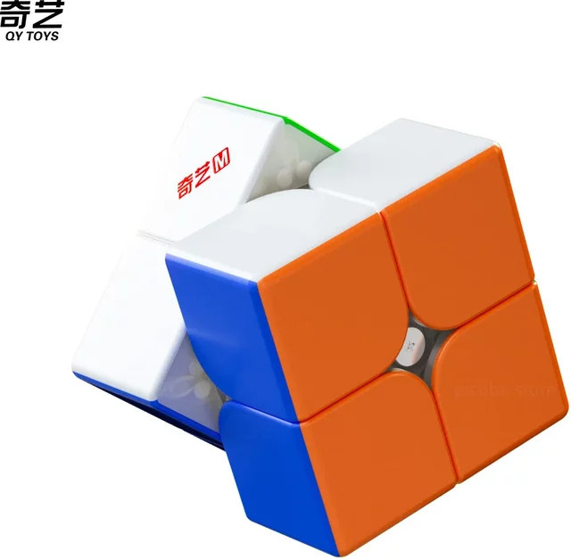 QiYi M Pro 2x2 Magnetischer Zauberwürfel, Stickerless, Magnetischer Lernspielzeug-Würfel - Bild 1