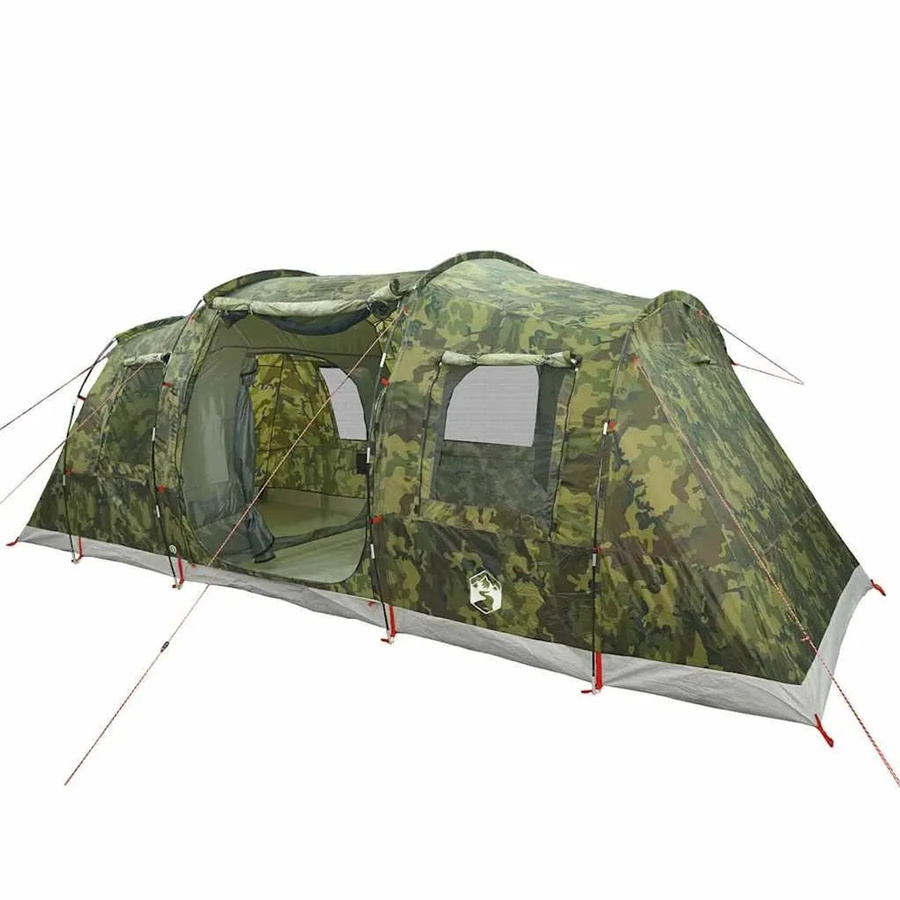 vidaXL Tunnelzelt für 4 Personen in Camouflage, wasserdicht - Bild 2