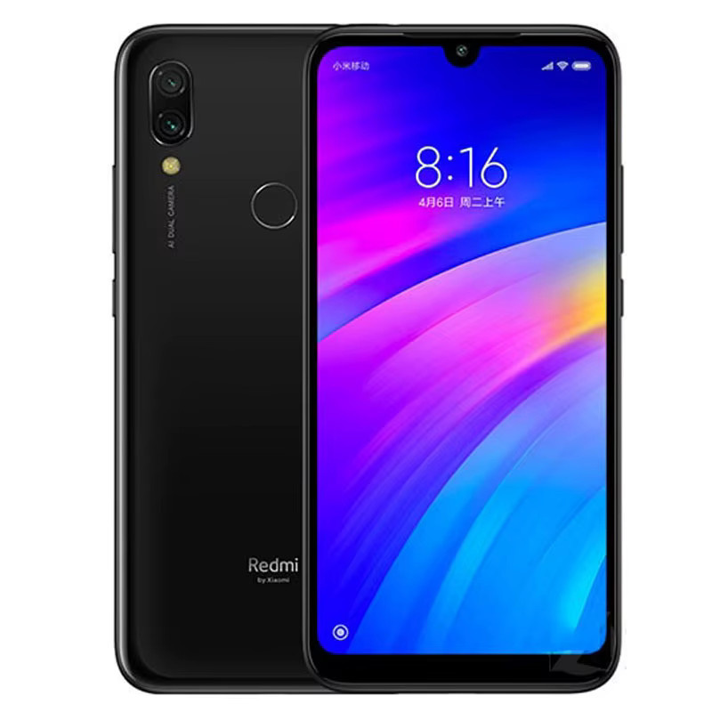 Xiaomi Redmi 7 Smartphone in Blau mit Dual-SIM-Slot, Snapdragon 632, 4000 mAh Akku und Dual-Kamera, Gebrauchtgerät - Bild 3