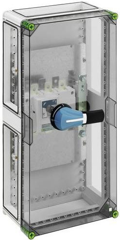Spelsberg GTE 425 Lasttrennschalter, transparent, B/H/T: 32,0 x 64,0 x 17,9 cm, max. 690 V/AC - Bild 1