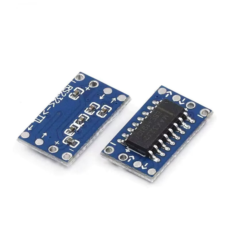 10er Set MAX3232 RS232 zu TTL Serielle Schnittstellen Level Konverter Module in Blau für Arduino - Bild 2