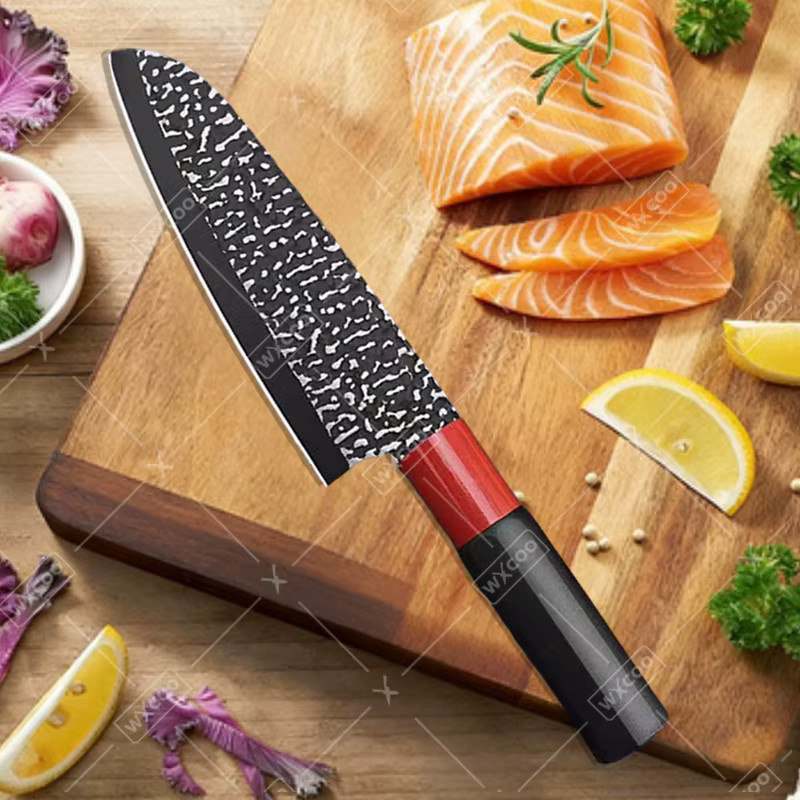 WXCOO Professionelles Santoku-Messer aus Edelstahl für die Küche - Bild 4