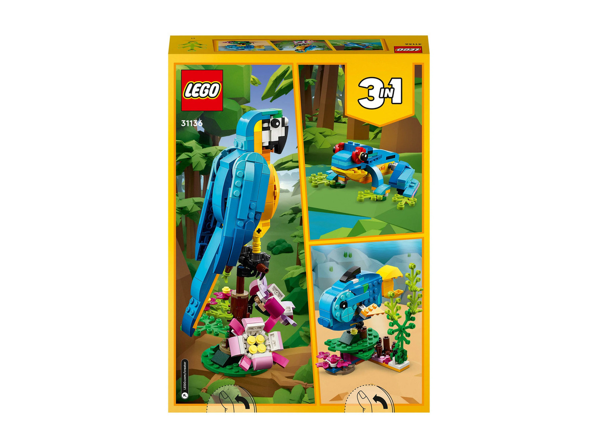 LEGO Creator Exotischer Papagei Konstruktionsspielzeug - Bild 3