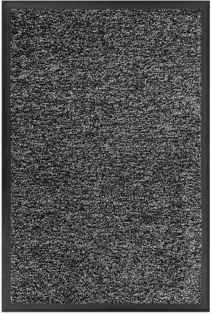 Floordirekt Schmutzfangmatte Space 205 in Anthrazit mit rutschfestem TPE-Rücken, Breite: 120 cm, Länge: 180 cm - Bild 1