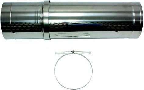 Vaillant Dachdurchführung Connector aus Edelstahl in Silber - Bild 1