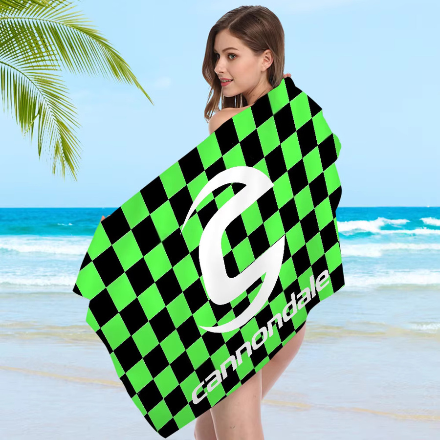 C-Cannondales Mikrofaser-Strandtuch, saugfähig und schnell trocknend, weich, ideal für Yoga, Schwimmen und Bergsteigen - Bild 5