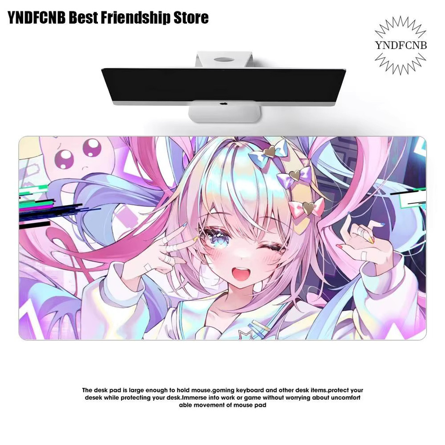Moetch Anime K-Kangel Mousepad XXL rutschfest für Gaming und Büro in Multicolour - Bild 2