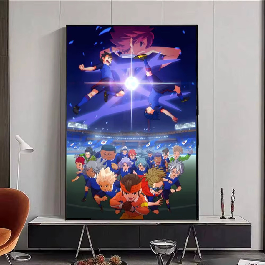 Selbstklebender Anime Inazuma Eleven Papierdruck als Wandposter in Mehrfarben - Bild 5
