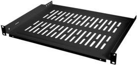 LogiLink Rack Regal Schwarz RAL 9005 1U 48.3 cm - Bild 1