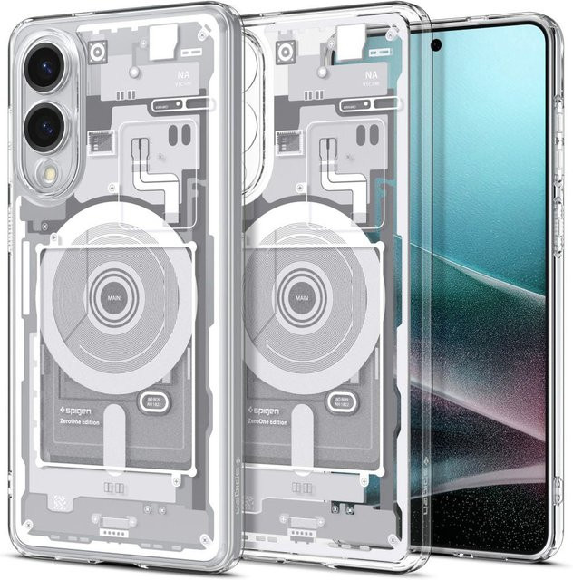 Spigen Ultra Hybrid Zero One MagSafe Schutzhülle für Samsung Galaxy S25 Edge S937 in Weiß - Bild 1