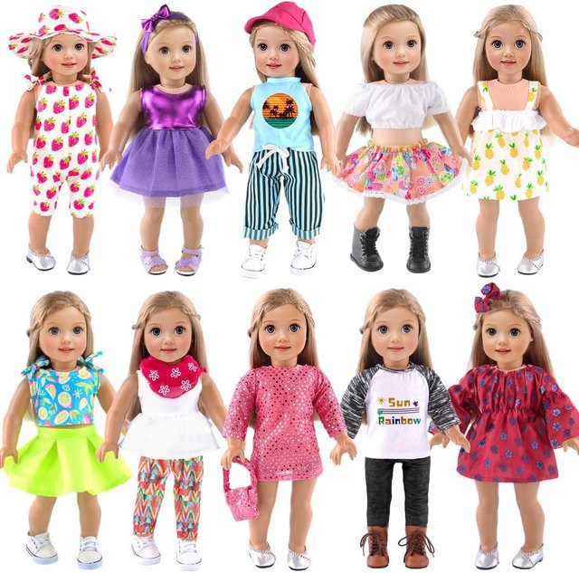 18-Zoll-Puppenkleidung und -Accessoires, Modische Outfits, Zubehör - Bild 1