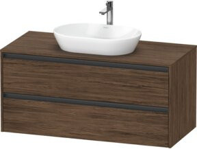 Duravit Waschtischunterschrank Ketho.2, wandhängend, Breite: 120 cm, Tiefe: 55 cm - Bild 1