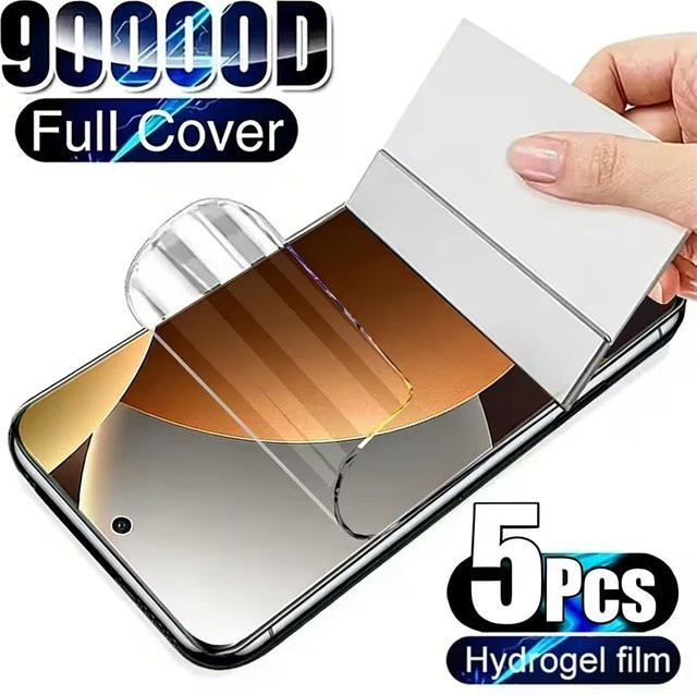 Hydrogel-Displayschutzfolie für Xiaomi Mi 10T Pro, Mi 9T, Mi 11 und weitere Modelle, transparent - Bild 1