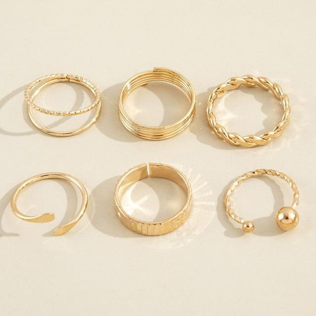 Delysia Ring-Set, Gold, Damen - Bild 1