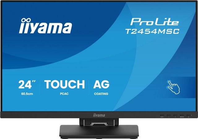 Iiyama ProLite T2454MSC-B3AG LED-Monitor, 23.8 Zoll Full HD IPS Display mit Touchscreen, Schwarz - Bild 2