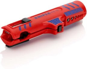 Knipex Universal-Abmantelungswerkzeug 16 85 125 SB für Rundkabel und Feuchtraumkabel, Länge: 125 mm - Bild 3