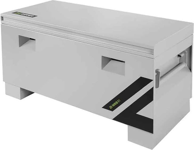 Zipper Werkzeugbox ZI-WKB91 aus Metall in Weißaluminium, stapelbar, B/T/H: 56,0 x 43,0 x 0,0 cm - Bild 1