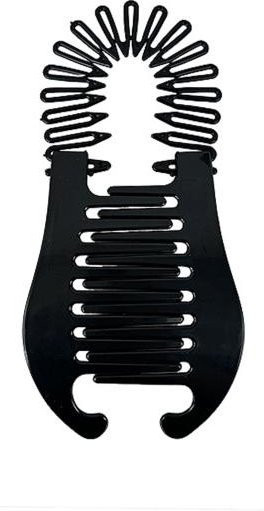 Inner Beauty Show Haarspange Bananen-Clip, schwarz, Damen - Bild 1