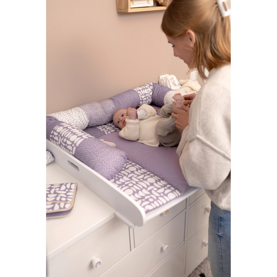 Ullenboom Wickelauflagenbezug Classics Lila B: 85 cm, T: 75 cm - Bild 2
