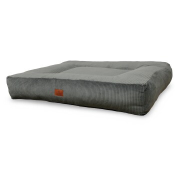 Petliving orthopädisches Hundebett Mara XXL aus Cord in Anthrazit, B/T: 120 x 100 cm - Bild 2