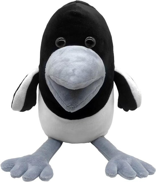 Yiran Health & Beauty Elster Stofftier, Vogel Handpuppe, ab 0 Jahren - Bild 1