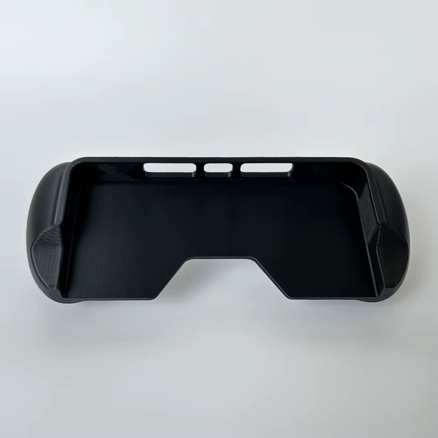 Ergonomischer 3D-gedruckter Griff für Retroid Pocket Flip 2 von SUMMEROCKS in Schwarz oder Lila - Bild 3