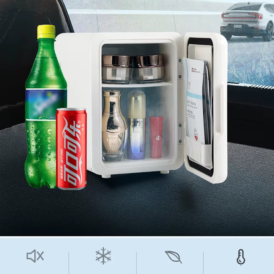 EAFC Mini Kühlschrank für Kosmetik und Getränke, 4l, Weiß - Bild 2