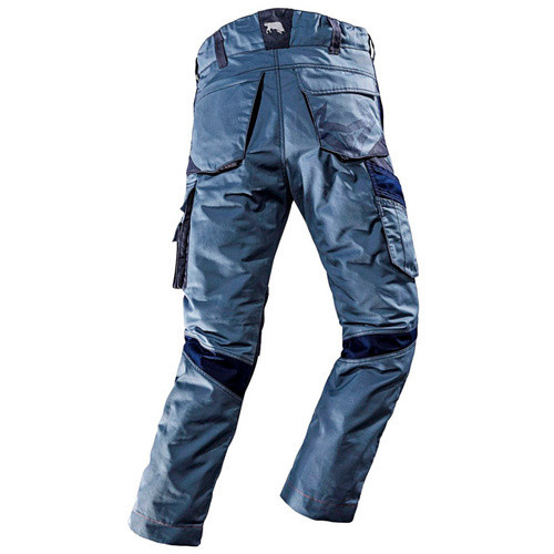 BULLSTAR WORXTAR Arbeitshose aus Polyester-Baumwoll-Mischgewebe in Taubenblau/Marine - Bild 2