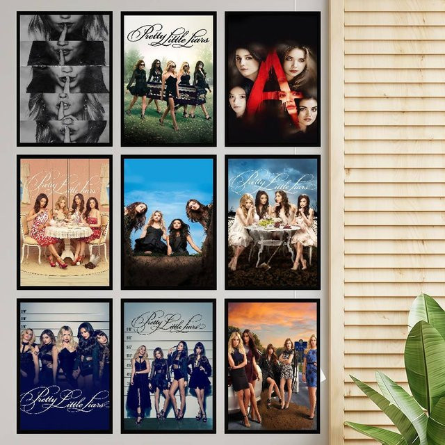 Moetch Wandkunst Poster Pretty Little Liars HD-Qualität Papier - Bild 1