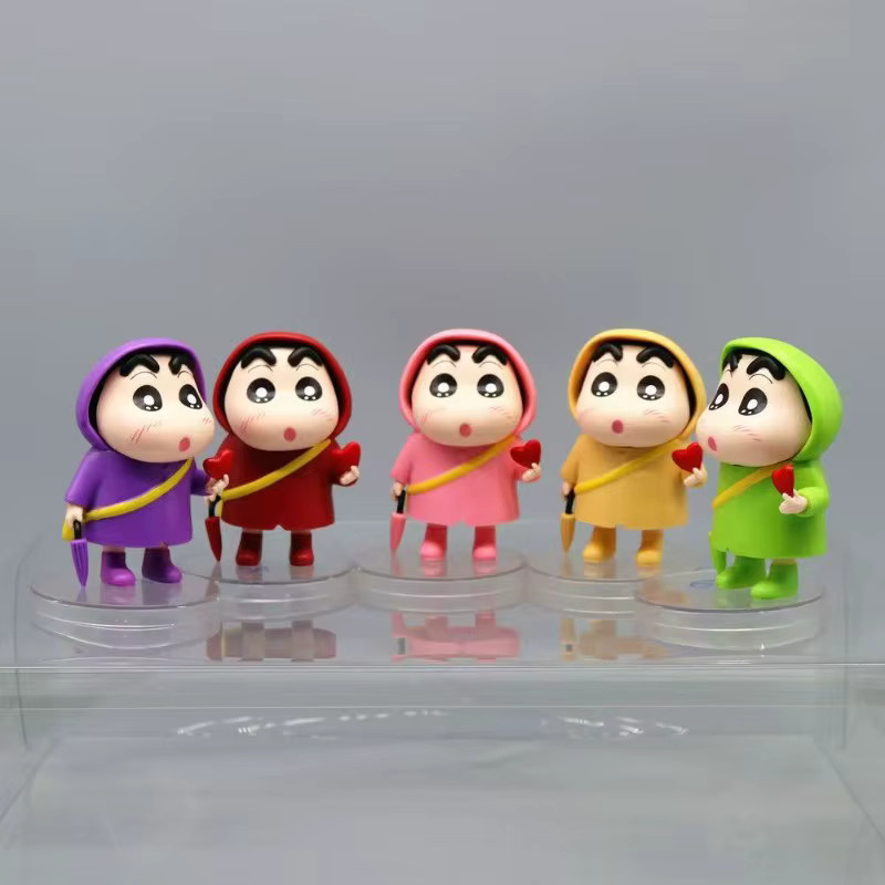 Bandai Crayon Shin-chan Figur, Desktop-Modell, grün, mehrfarbig - Bild 2