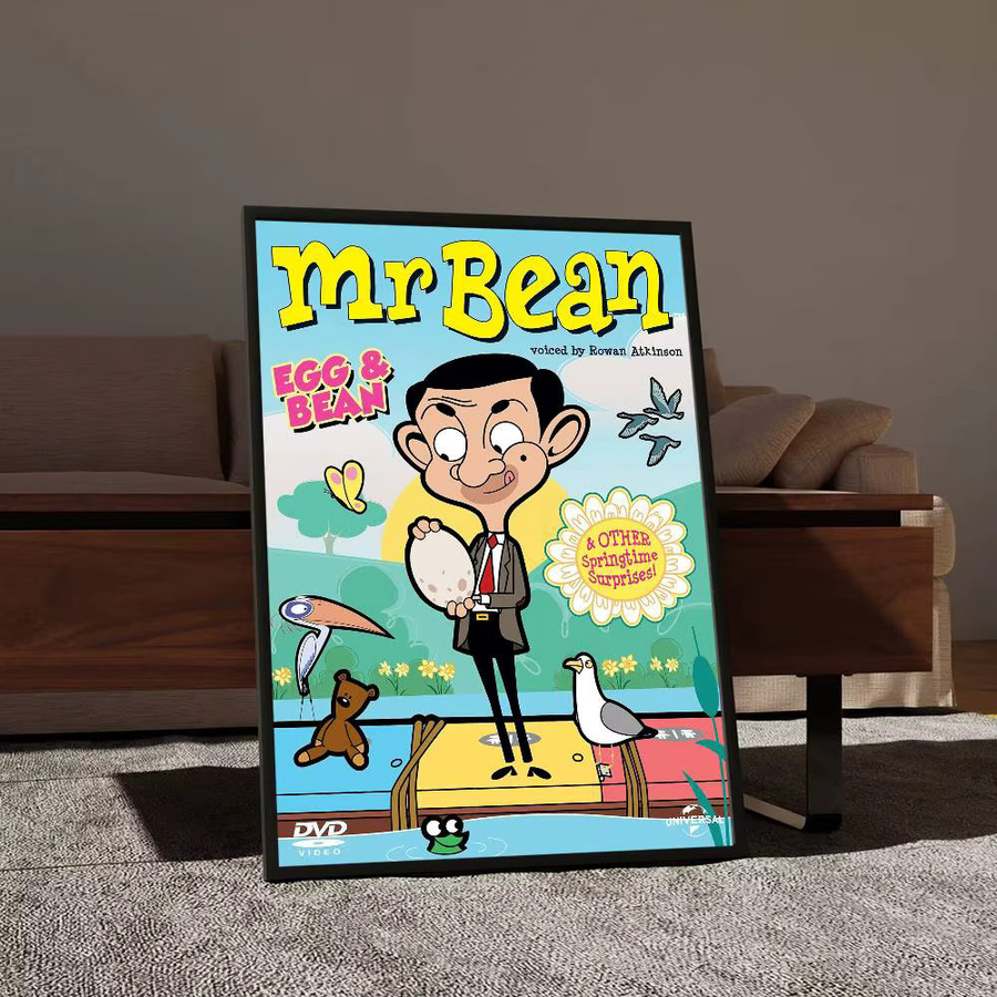 Mr. Bean Movie Cartoon-Animation wasserfeste Poster und Papieraufkleber für Kaffeehaus und Bar - Bild 5