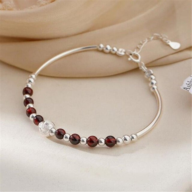 Armband 925 Silber, Perle, Damen - Bild 1