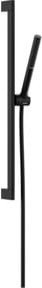 Hansgrohe Pulsify S Brause-Set mit Brausestange und Handbrause, Mattschwarz, Höhe: 66,3 cm - Bild 1