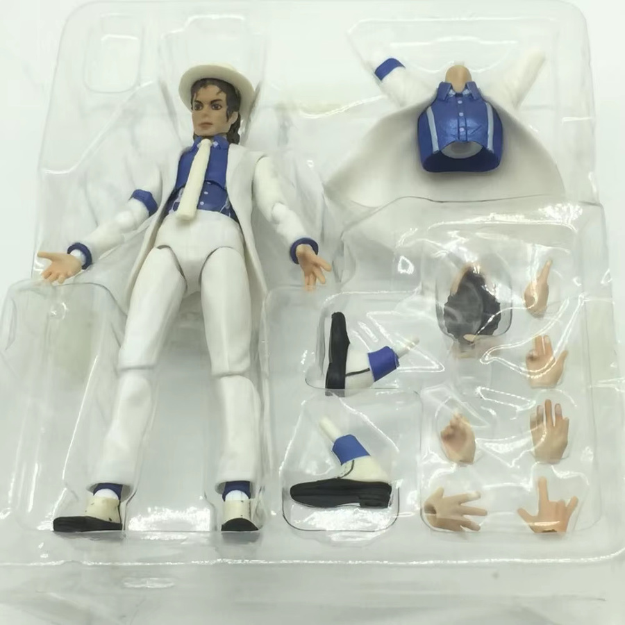 Bandai Michael Jackson Smooth Criminal Moonwalk Actionfigur - Bild 2