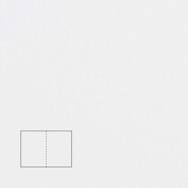 Rico Design Paper Poetry Klappkarten Essentials A6, 5 Stück, Hochweiß - Bild 1