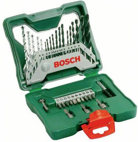 Bosch X-Line 33-teiliges Bohrer- und Bit-Sortiment für Metall, Stein, Beton, Holz und Mauerwerk - Bild 1