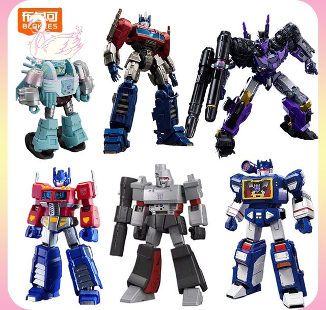 Blokees Transformers Legend Action Edition Blind Box Optimus Prime Megatron, Actionfiguren - Bild 1