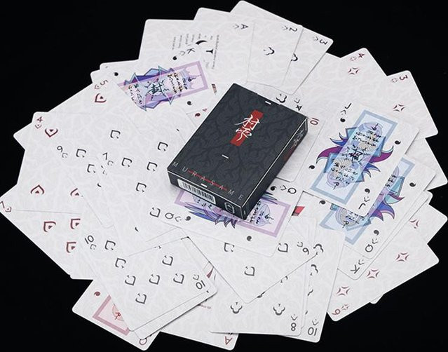 SZ-Damai Kartenspiel, Pokerkarten mit schwarzem Kern, Schwarz, Pappe / Karton - Bild 1