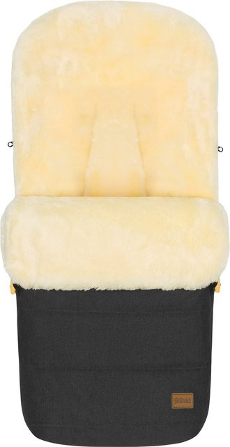 Fillikid Winterfußsack Bernina Style in Grau mit Wollanteil - Bild 1