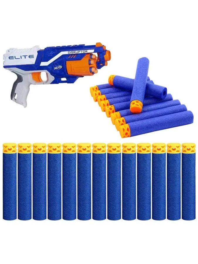Nerf Waffel-Darts, Nachfüllpack, Blau, Schaumstoff - Bild 4