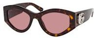 Gucci GG 1951S Sonnenbrille, Cat-Eye, Vollrand, Kunststoff, braun, Damen - Bild 1