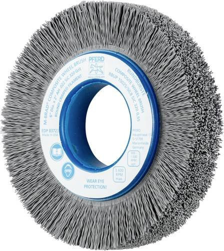 PFERD COMPOSITE Rundbürste RBUP SiC-Filament Korn 320 Grau - Bild 1