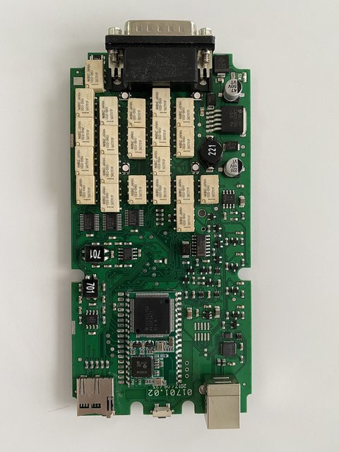 EKETOOL TCS PRO+ Multidiag BT 4.3 VCI Autoreparaturwerkzeug für PKW und LKW mit Bluetooth in Grün - Bild 1