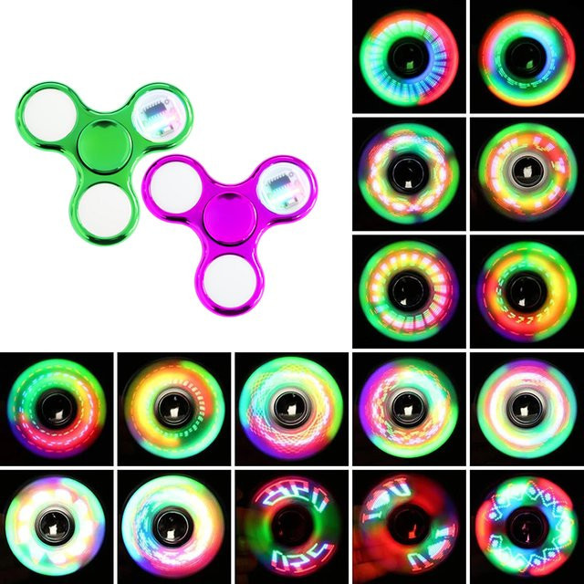hairun Fidget Spinner, leuchtend, pink - Bild 1