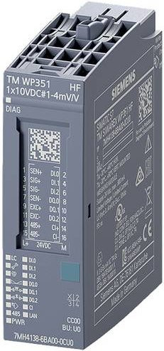 Siemens 7MH4138-6BA00-0CU0 SPS-Eingangs-Modul mit Ethernet/LAN in Grau - Bild 1