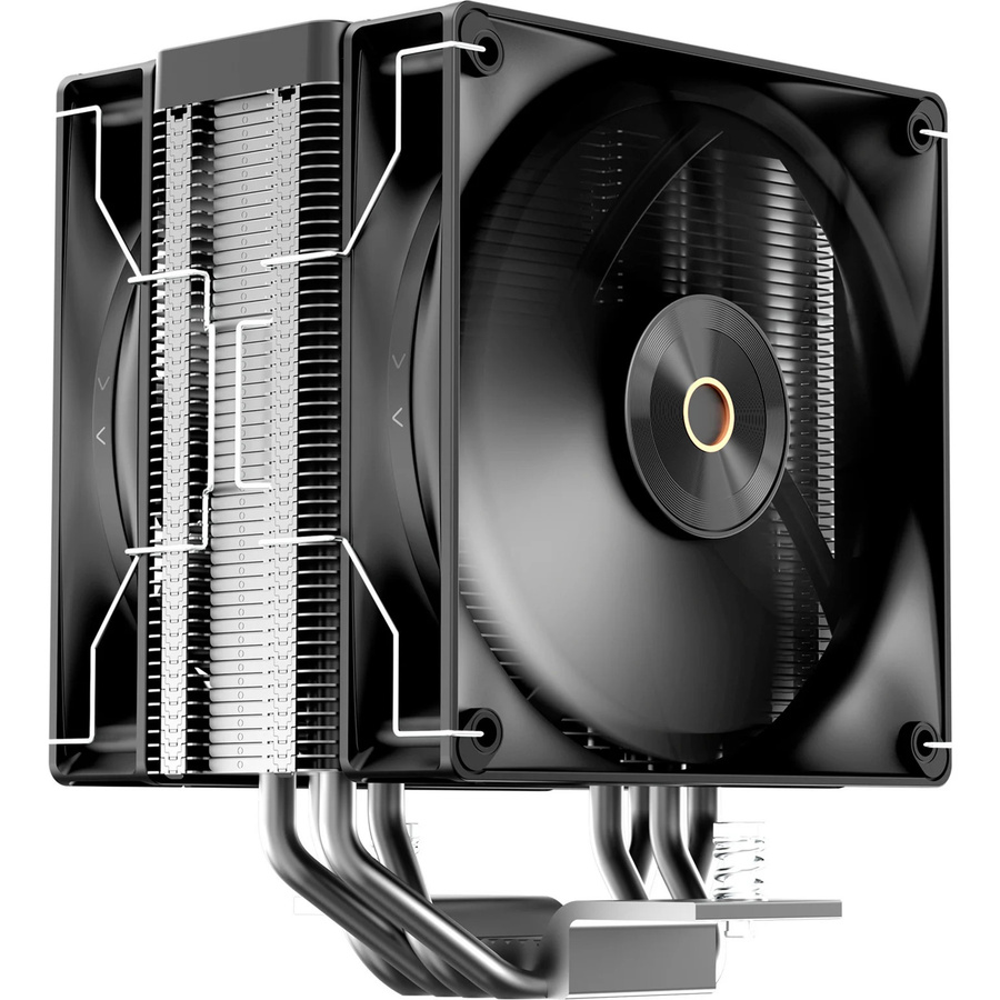 Ocypus Delta A40 Elite Dual Fan CPU-Kühler, Schwarz - Bild 1