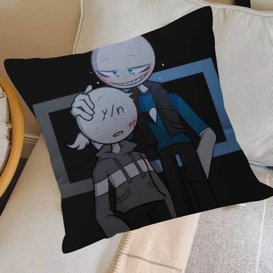 Bilibili Anime Kissenbezug Peter Y-Your B-Boyfriend Club Bar Vintage Design, B/B/B: 45 x 45 x 0 cm, Mehrfarbig - Bild 5