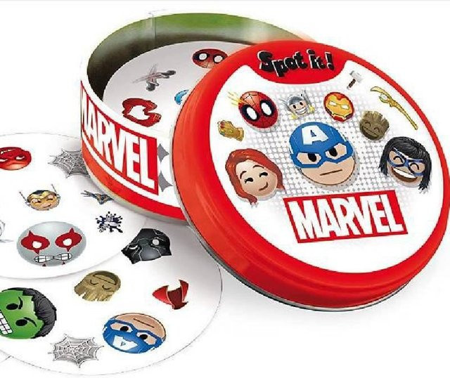 MirthMuse Marvel Finde es! Rasantes Zuordnungs-Kartenspiel, ab 6 Jahren - Bild 1