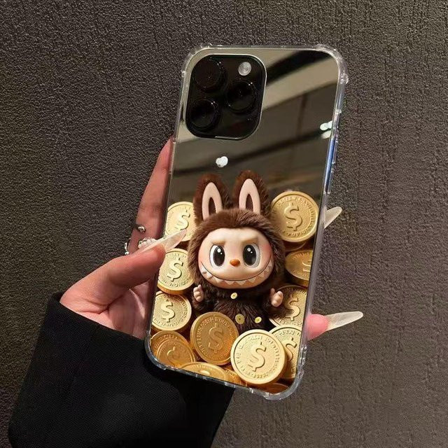 Premium Spiegelhülle für Apple iPhone 15 Pro, 14, 13, 12, 11, X, 8, 7 in Multicolour - Bild 1